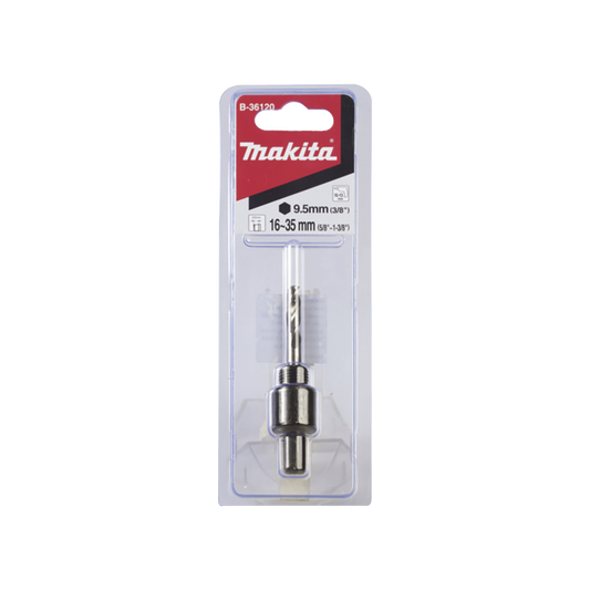 Adaptador Tipo Ãrbol Adaptador y Broca Piloto de 9.5 mm (3/8").