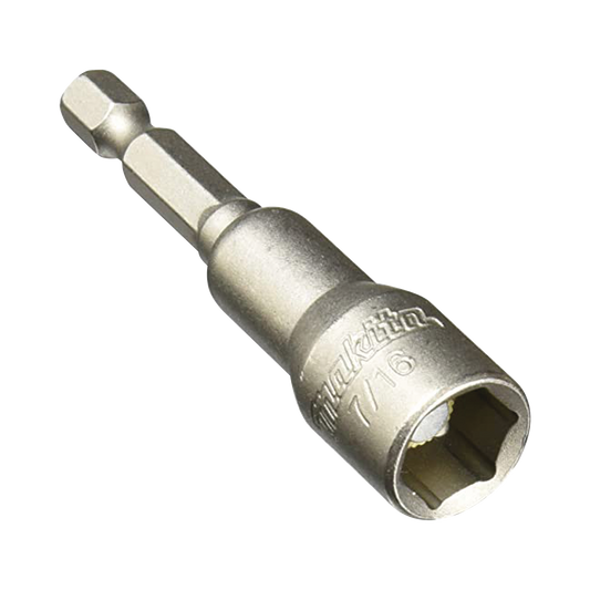 Punta magnÃ©tica (guia buscadora ) de 7/16", longitud de 2-9/16" zanco hexagonal. .