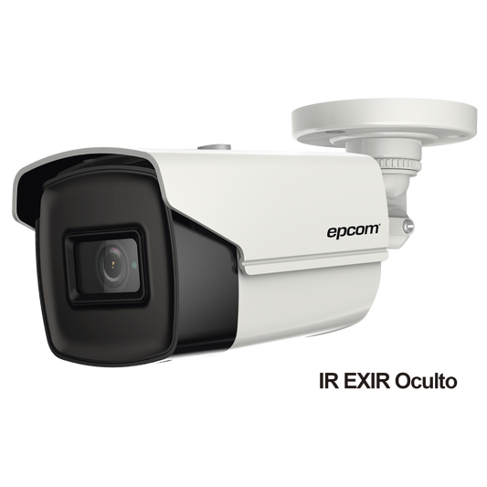 Bala TURBOHD 4K (8 Megapixeles) / Gran Angular 102Âº  / Lente 2.8 mm / Exterior IP67 / IR EXIR 60 mts / dWDR