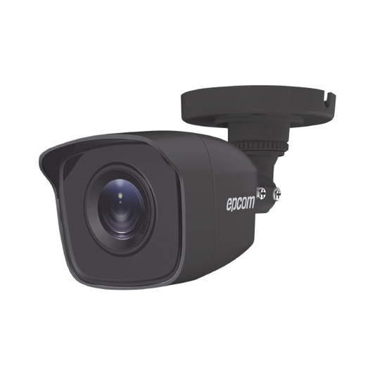 Bala TURBOHD 5 MegapÃ­xel / Lente 2.8mm (85Â° de VisiÃ³n) / Exterior IP66 / IR EXIR 20 mts / TVI-AHD-CVI-CVBS / Metal / Color Gris Oscuro