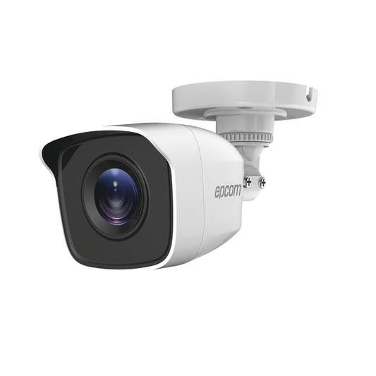 Bala TURBOHD 5 MegapÃ­xel / Lente 2.8mm (85Â° de VisiÃ³n) / Exterior IP66 / IR EXIR 20 mts / TVI-AHD-CVI-CVBS / Policarbonato