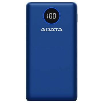 PowerBank  ADATA P20000QCD , Azul, 20000 mAh