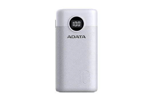 PowerBank ADATA AP10000QCD de 10,000 mAh.  AP10000QCD-DGT-CWH