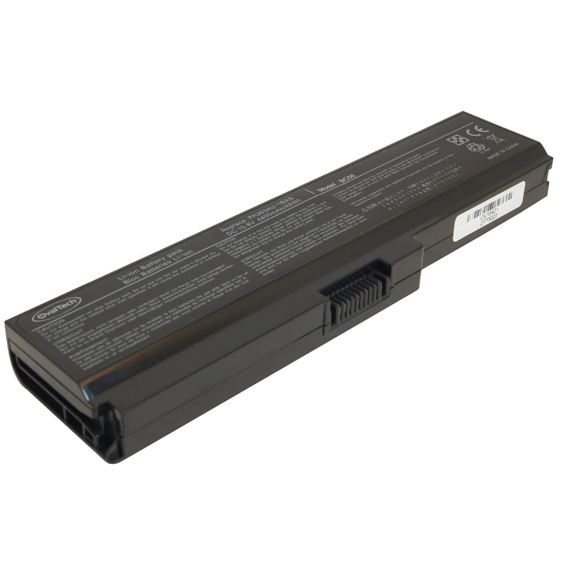 Bateria color negro 6 Celdas OVALTECH para Toshiba Satellite M300 M305 L515D