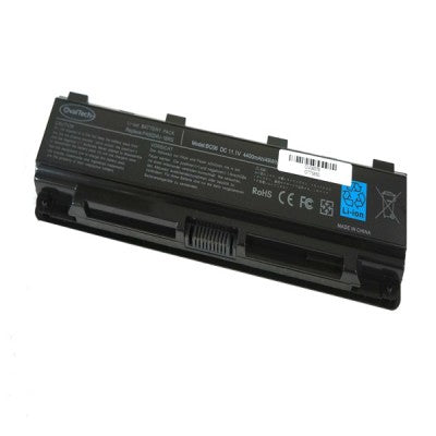 Bateria 6 Celdas OVALTECH para Toshiba Satellite C845, P875, L875 Series, 6, Negro, 4400mAh, 10.8V, Toshiba