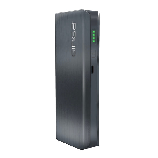 Power Bank GINGA GI16PBK10-N, Negro, 10000 mAh, 5V