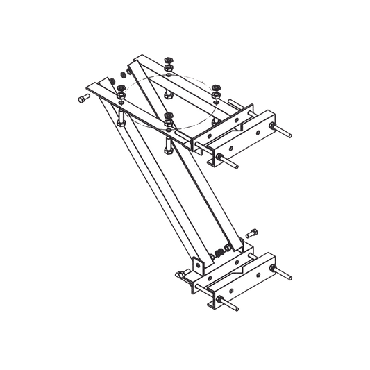 Herraje para Montaje de LÃ¡mparas de ObstrucciÃ³n LEDBEACON Y LONESTAR.