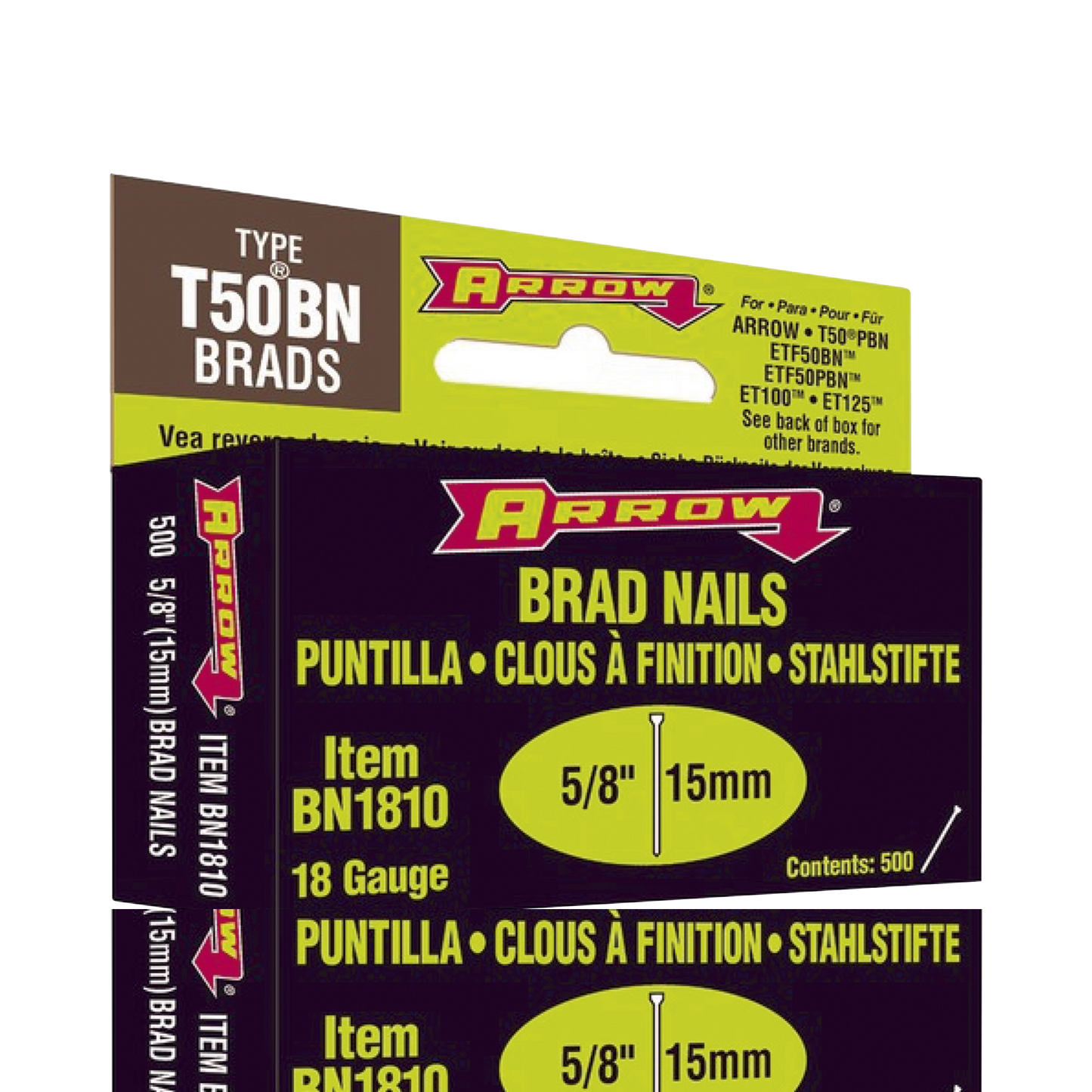 Clavo de 5/8". Caja con 500 Clavos para ET225.