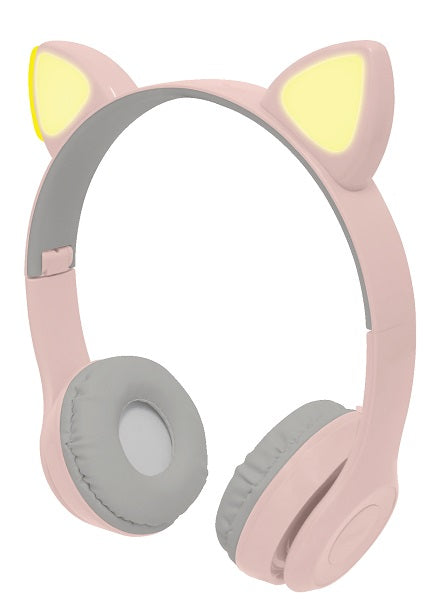 Diadema Inalámbrica PERFECT CHOICE Kids Catto, Diadema, Rosa