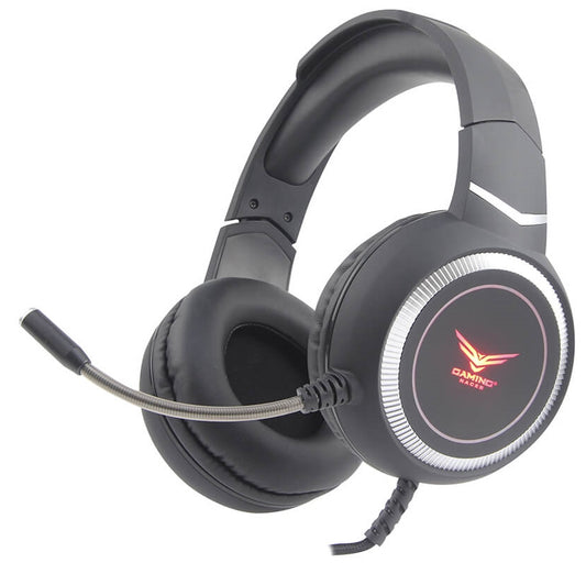 Audífonos Gamer  Naceb Technology NA-0311, Negro, 2 m