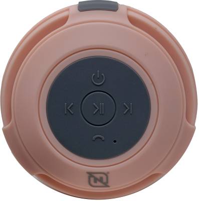 BOCINA BLUETOOTH NB-03W PRO  VENTOSA  RESISTENTE A SALPICADURAS IPX4 RADIO FM LECTOR MICRO SD MANOS LIBRES ROSA