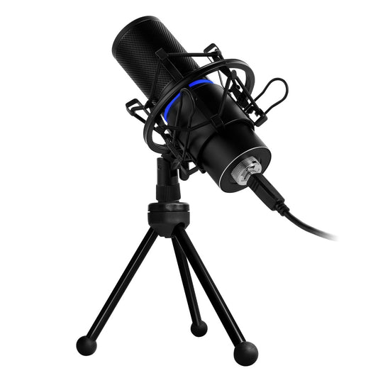 Microfono GAME FACTOR MCG700, Alámbrico, Negro