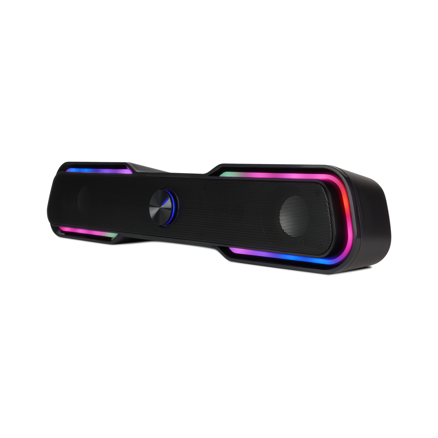 Bocinas Start The Game BSP-350 Bluetooth/3.5Mm, Usb, Iluminación Rgb, Negro