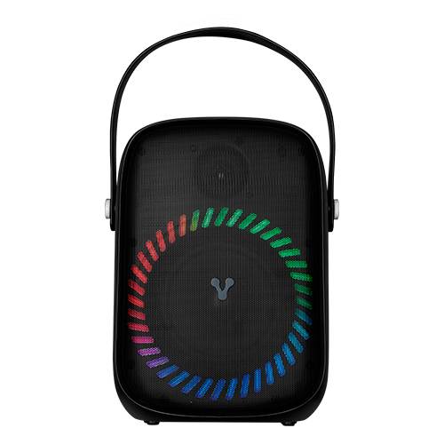 MINI BAFLE KARAOKE VORAGO KSP-455 40WATTS RECARGABLE 1 MICROFONO INALAMBRICO C/CORREAS TWS IPX5 BT 6HRS 