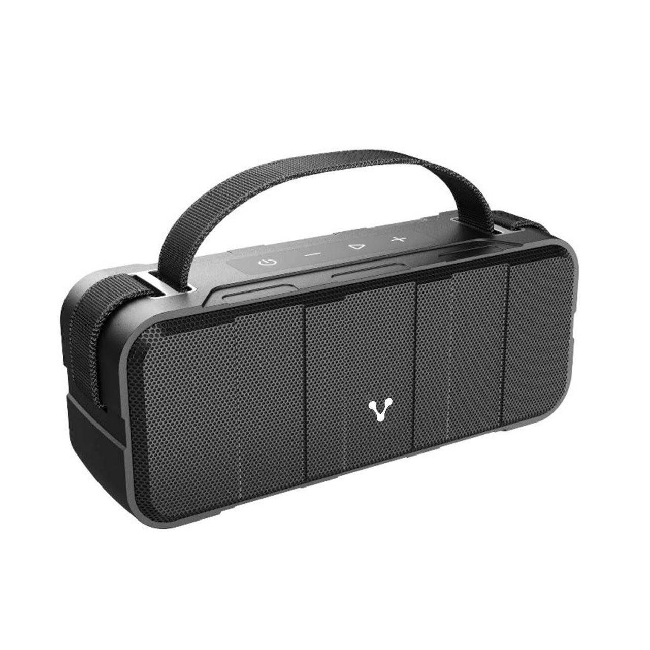 Bocina VORAGO BSP-500-V2, 6W * 2, Negro, 180 Hz - 20000 kHz