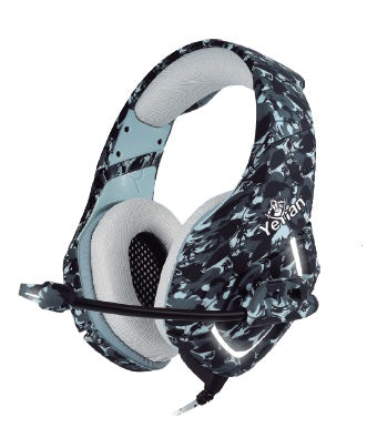 Diadema GAMER YEYIAN YDF-33401G F. GRIS S3000 LED/USB/3.5MM