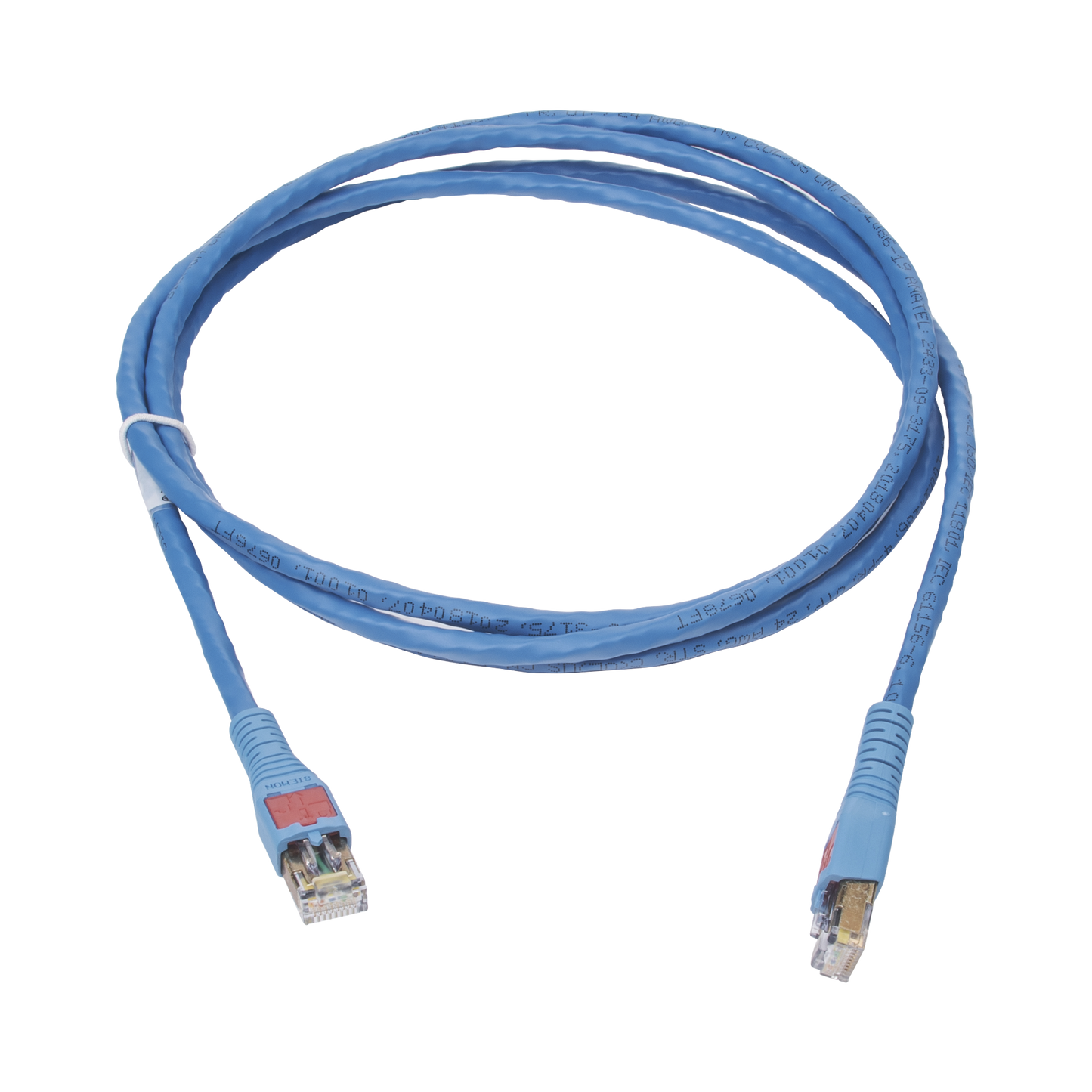 Patch Cord Tipo BladePatch, Desconexión Desde la Bota, Cat6, 7ft, Color Azul, Versión Bulk (Sin Empaque Individual)