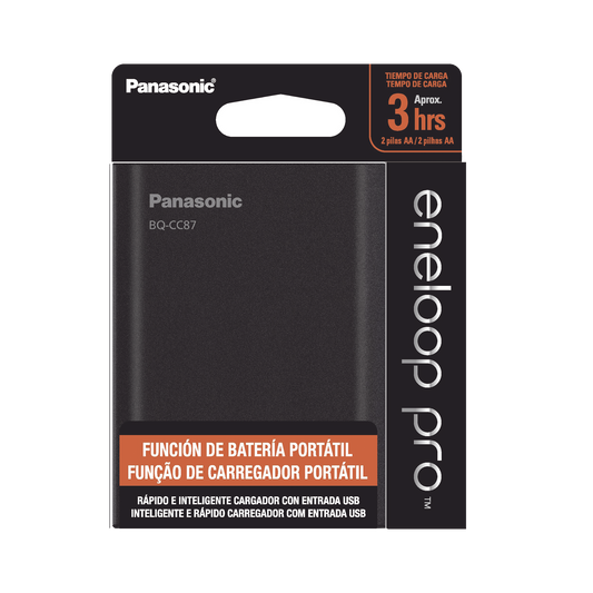 Cargador para baterías y power bank 2 en 1, carga individual y/o simultánea hasta 4 baterías, (AA y AAA, Ni-MH )
