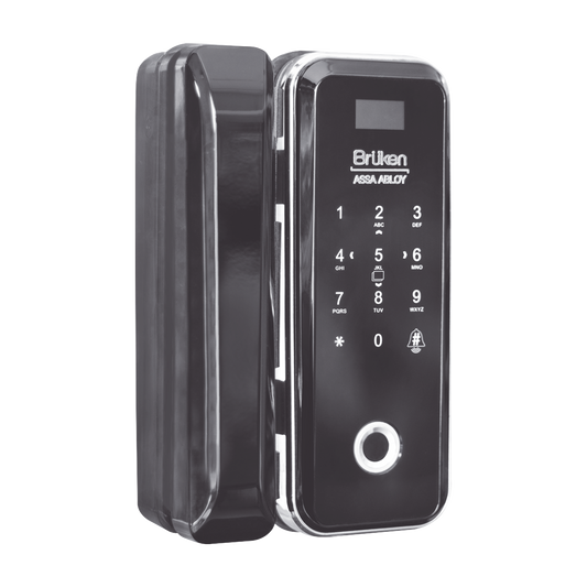 Cerrojo ElectrÃ³nico con Lector de Huella/ ContraseÃ±a/ Tarjeta para Puerta de Vidrio
