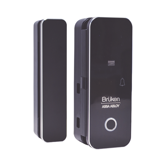 Cerrojo ElectrÃ³nico con Lector de Huella / Tarjeta para Puerta de Vidrio