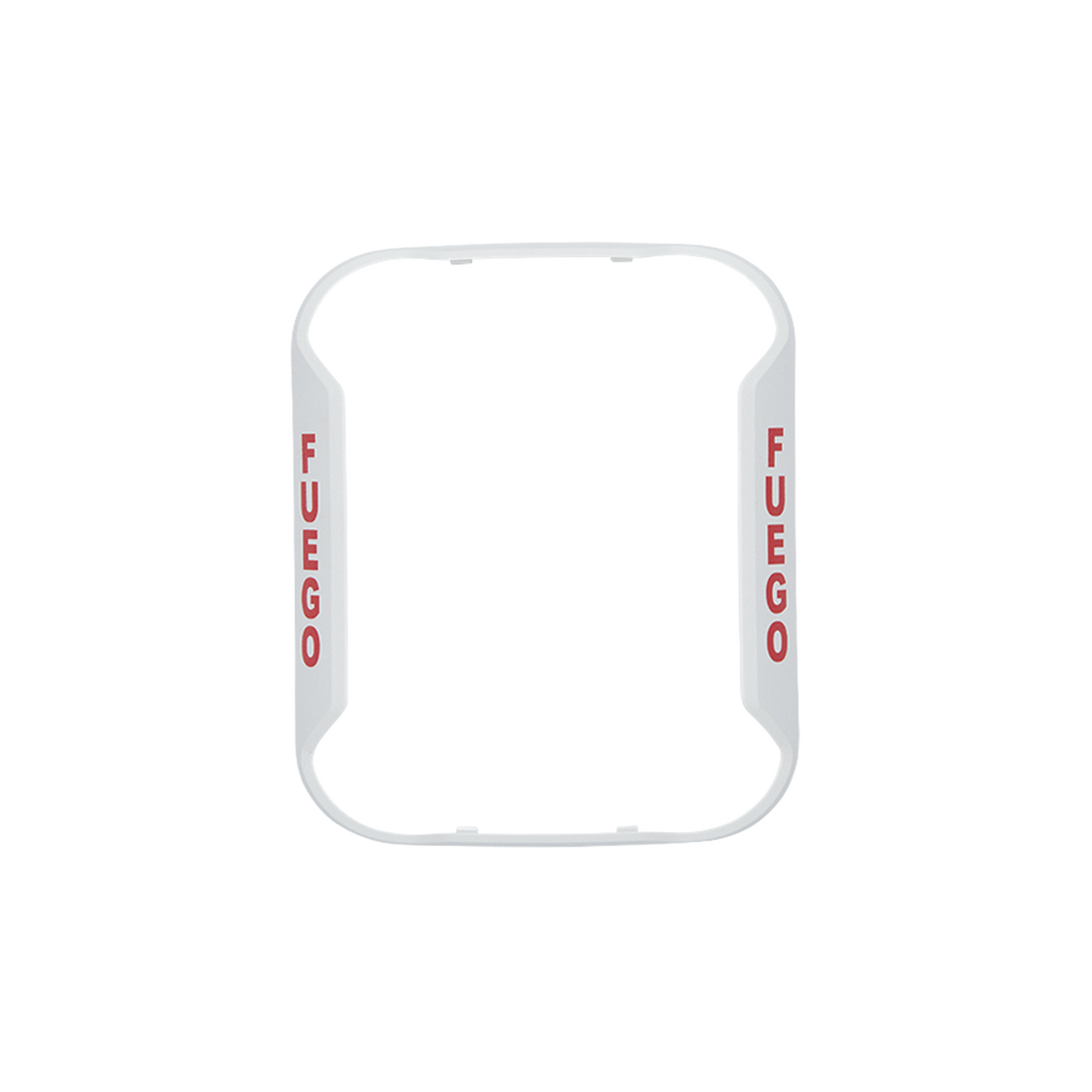 Bisel para Sirenas, Estrobos y Sirenas-Estrobos de Montaje en pared / Color Blanco / Texto en EspaÃ±ol / Paquete con 5 Piezas