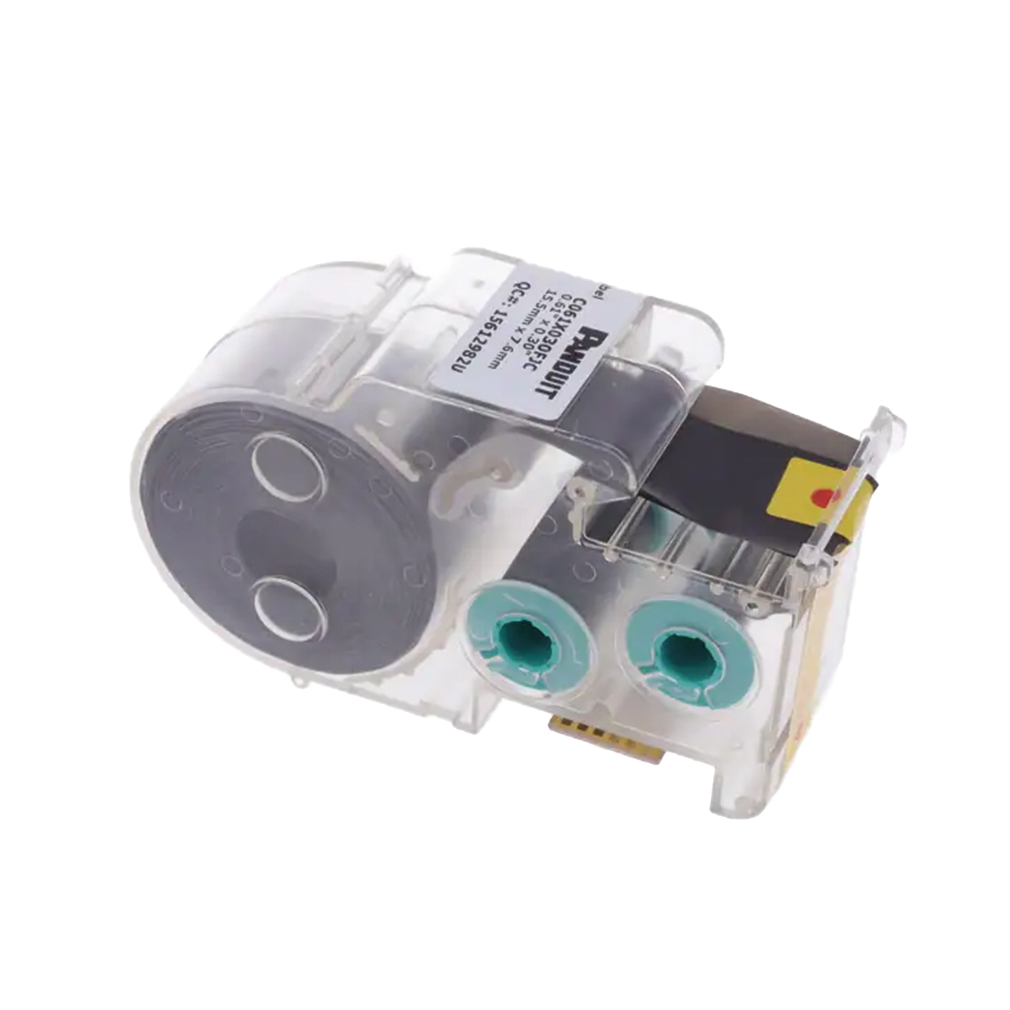 Casete de 500 Etiquetas Adhesivas, para Patch Panel, Face Plate o Cajas Superficiales, Para IdentificaciÃ³n 1 Puerto, Color Blanco