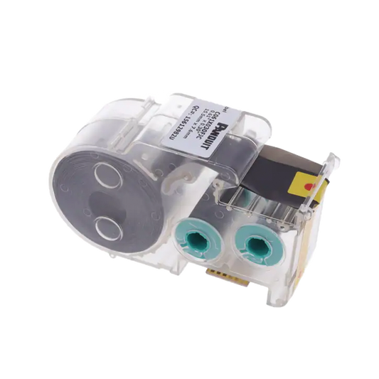 Casete de 500 Etiquetas Adhesivas, para Patch Panel, Face Plate o Cajas Superficiales, Para IdentificaciÃ³n 1 Puerto, Color Blanco