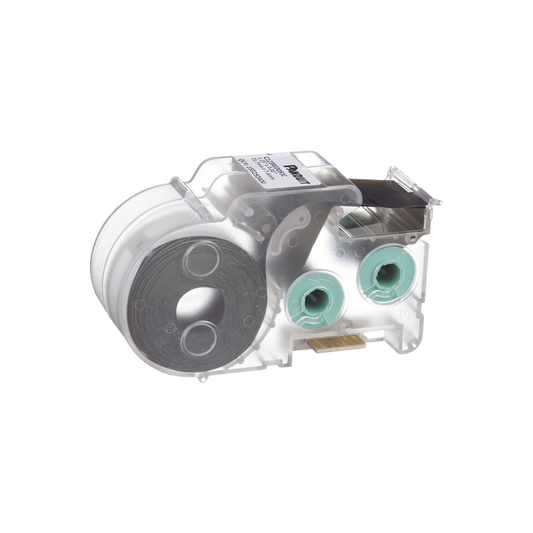 Casete de 200 Etiquetas Adhesivas, para Patch Panel, Face Plate o Cajas Superficiales, Para IdentificaciÃ³n 2 Puertos, Color Blanco