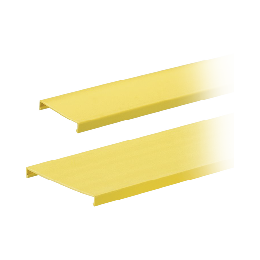 Tapa para Canaleta Ranurada, de 4 in de Ancho, 1828.8 mm de Largo, Color Amarillo | PANDUIT