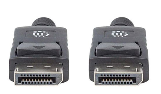 307116 Cable DisplayPort Macho a DisplayPort Macho, Blindado, Negro, 2 m; resolución de hasta 4K@60Hz