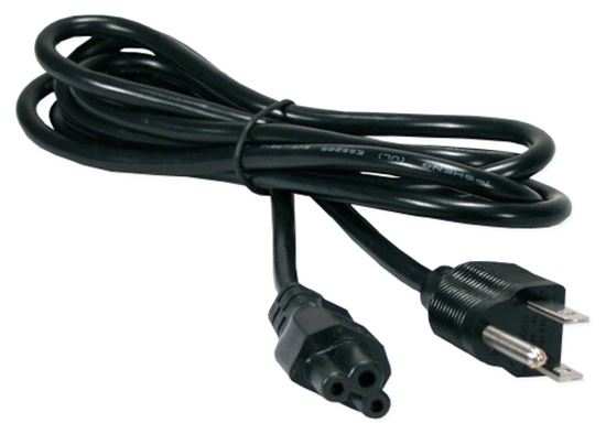 348591 CABLE CORRIENTE PARA LAP TOP (TRIPLE), 1.8 m Color Negro.