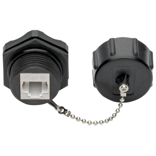Conector Keystone  TRIPP-LITE N206-KJ01-IND, Cat6 / Cat5e, Negro