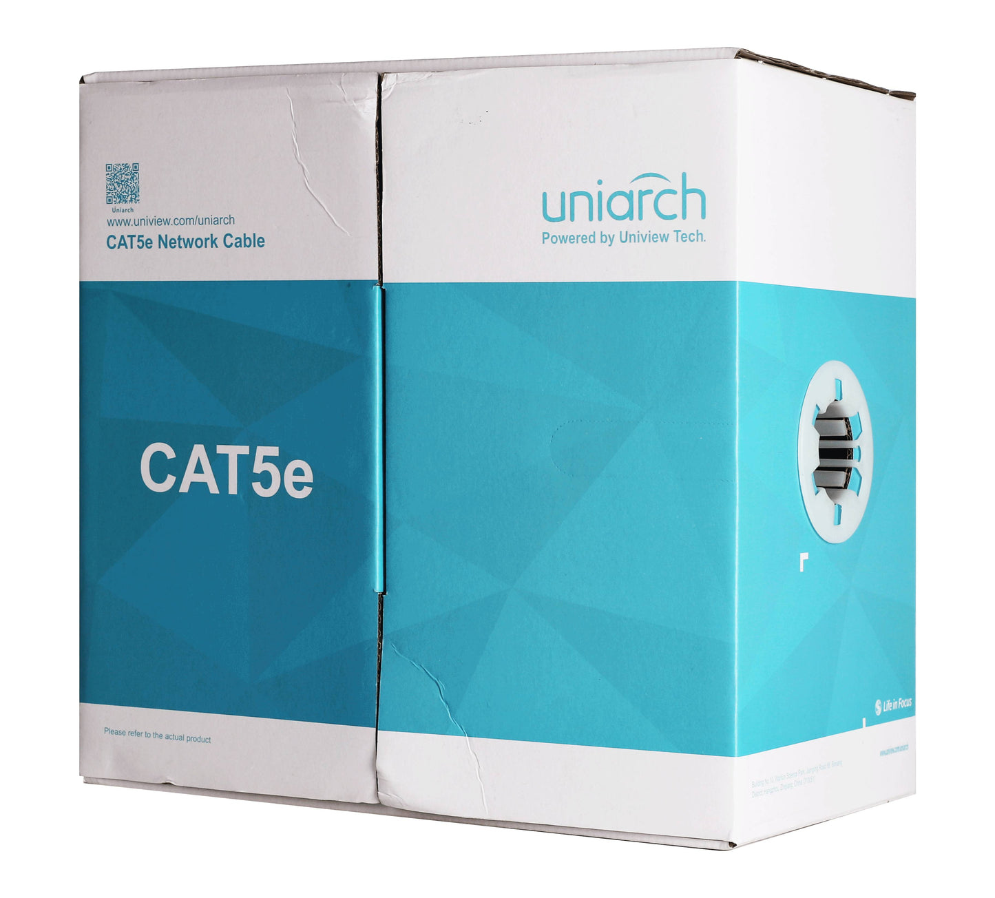 Cableado UTP UNIARCH CAB-LC2100A-IN, 305 m, CAT5e, Azul, Cableado por UTP, Interior