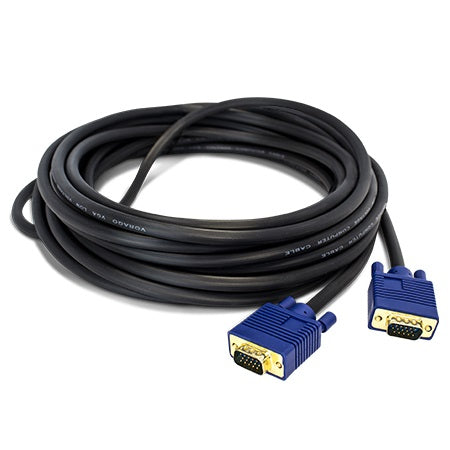 Cable VGA VORAGO, 10 m, VGA (D-Sub), VGA (D-Sub), Negro
