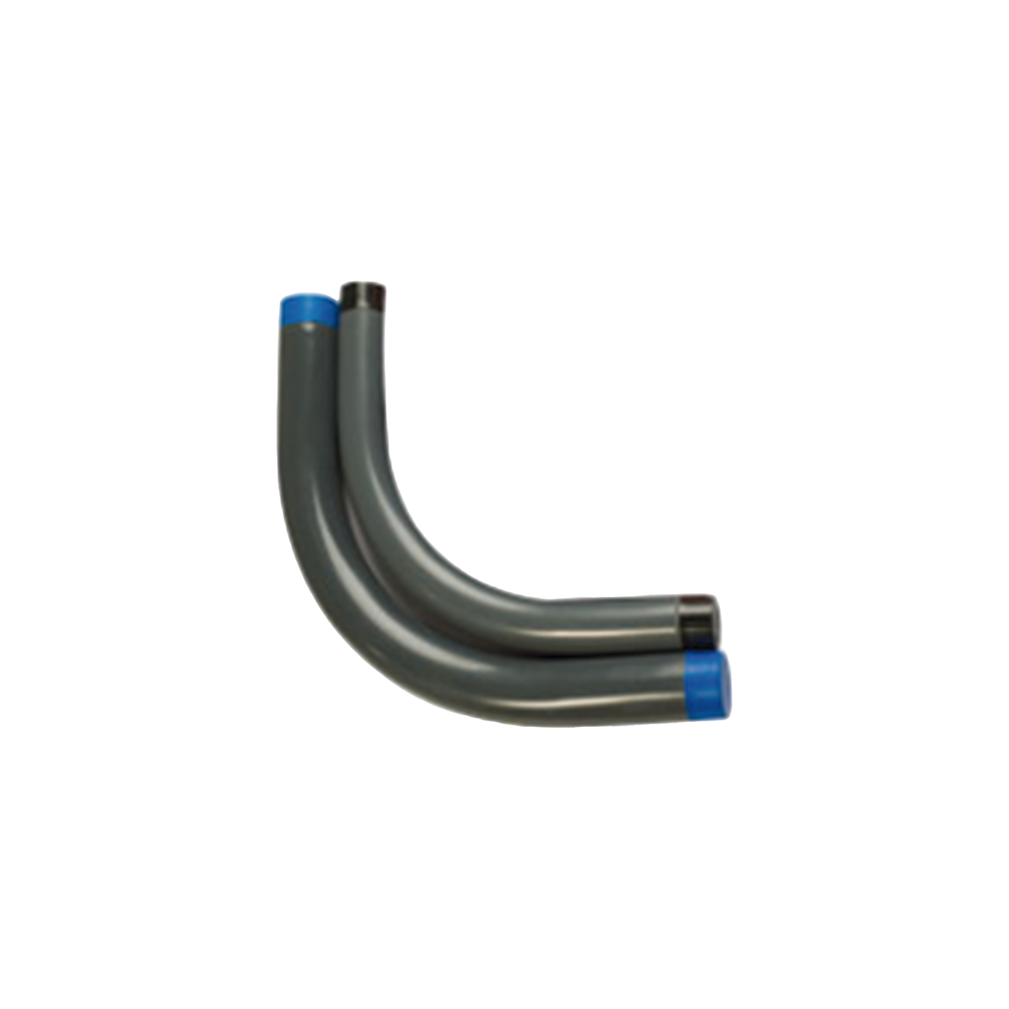Codo Conduit de 1 1/4" (32 mm) rígido de aluminio recubierto de PVC e interior de uretano.