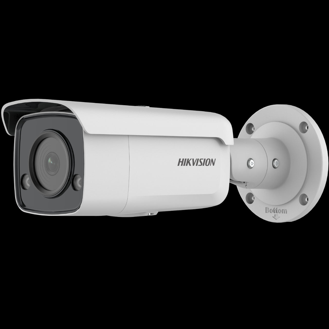 Bala IP 4 Megapixel / Imagen a Color 24/7 / PoE / Lente 4 mm / Luz Blanca 60 mts / Exterior IP67 / Captura facial