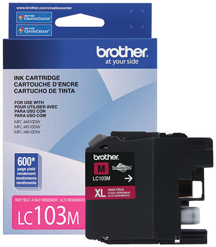 Cartucho de Tinta Brother LC103M, Magenta