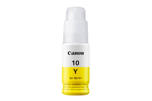 Tanque de tinta CANON GI-10 Y 3393C001AA Tinta Continua