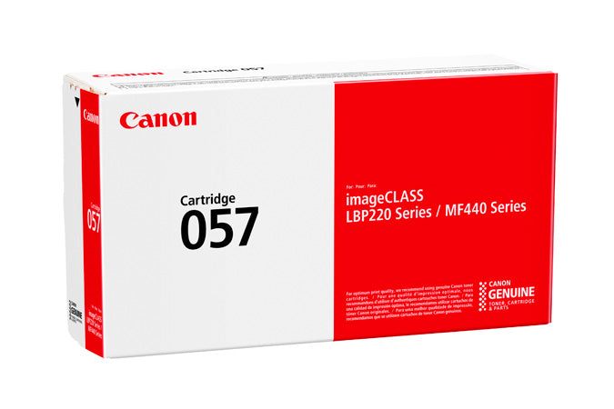 Toner CANON 057 BK , 3,100 paginas, Negro