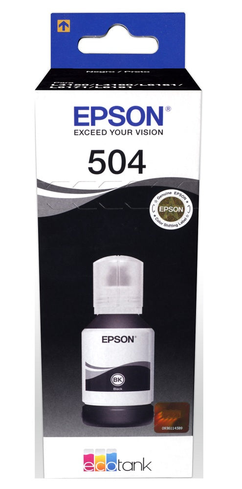 Cartucho EPSON T504120-AL, Negro, Epson