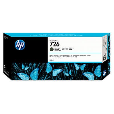 Tinta HP 726, CH575A, Negro 300ml