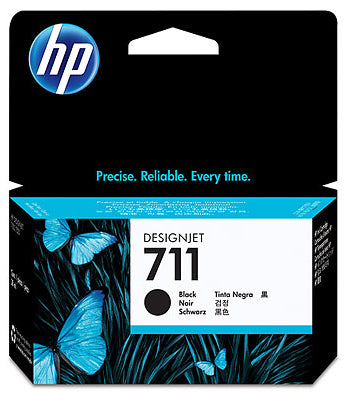 Tinta HP 711, CZ129A, Negro 38ml