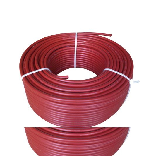 Cable Fotovoltaico Rojo / 6mm² (10AWG) / Material COBRE / 2000V / Rollo de 50 m