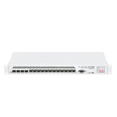 Cloud Core Router, CPU 36 NÃºcleos, Througput 16Gbps / 24Mpps, 12 Puertos Gigabit Ethernet, 4 Puertos SFP y 4 GB de memoria, Ideal para IPsec