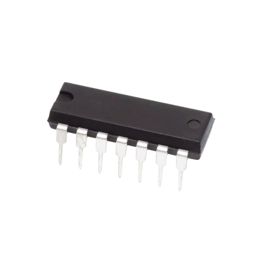 Circuito Integrado Interruptor CuÃ¡druple Bilateral, DIP-14.