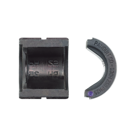 Dado de Prensado para Herramienta de Crimpado CT-29XX. Para Conectores a Tierra Tipo "E" GCE1/0-1/0  y Cruzado GCC6X6250-250. Código Rojo PG10