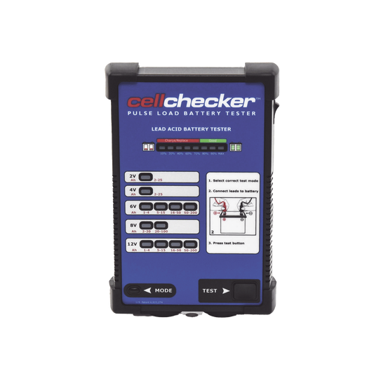 Probador De BaterÃ­as, Ideal Para Identificar BaterÃ­as DÃ©biles o En Falla Para Los Sistemas De Alarma (Incluye funda)