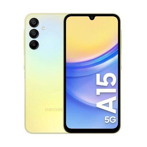 Samsung Galaxy A15 128GB. 5G. Pantalla 6,5 pulgadas, Android 14, una interfaz de usuario 6, Cámara Triple