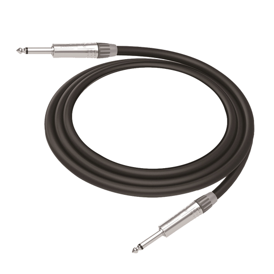 Cable de Audio | Plug 1/4 in a Plug 1/4 in Mono |Â Carcasa Cromada | Conectores Seetronic | Ideal para InstrumentosÂ | Longitud 5m