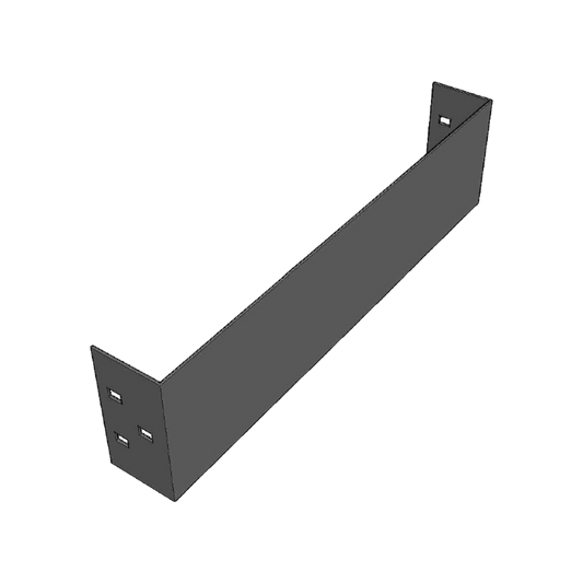 Placa de Cierre para Escalera de Aluminio / Peralte 3 1/4" / Ancho 9" / Incluye Tornillería (CHPCE314X9AK)